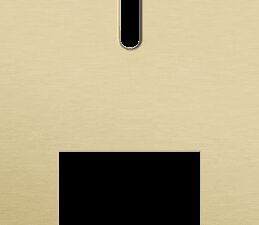 Niko Rocker 2-Voudige afdekplaat verticaal 71 mm centerafstand voor een enkelvoudige schakelfunctie en een functie alu gold brushed RAL: 1000