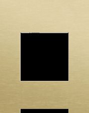 Niko Rocker 3-Voudige afdekplaat verticaal 71 mm centerafstand voor een enkelvoudige schakelfunctie en twee functies alu gold brushed RAL: 1000