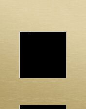 Niko Rocker 3-Voudige afdekplaat verticaal 71 mm centerafstand voor een tweevoudige schakelfunctie en twee functies alu gold brushed RAL: 1000