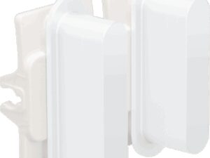 Niko Rocker set voor tweevoudige schakelfuncties steel white coated RAL: 000 90 00