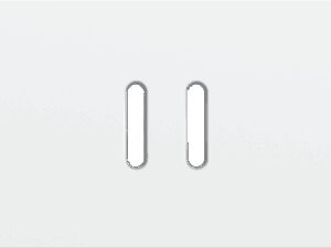 Niko Rocker Drievoudige afdekplaat horizontaal 71 mm centerafstand voor enklv + 2 tweev schak steel white coated RAL: 000 90 00