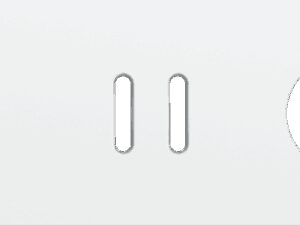 Niko Rocker Drievoudige afdekplaat horizontaal 71 mm centerafstand voor enkelv + tweev schak + stopc steel white coated RAL: 000 90 00