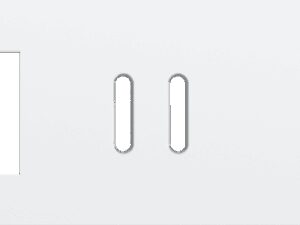 Niko Rocker Drievoudige afdekplaat horizontaal 71 mm centerafstand voor fct + tweev + enkelv schak steel white coated RAL: 000 90 00