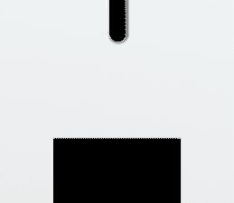 Niko Rocker Tweevoudige afdekplaat verticaal 71 mm centerafstand voor een enkelvoudige schakelfunctie en een functie steel white coated RAL: 000 90 00