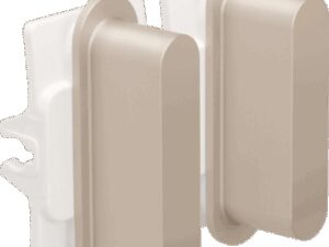 Niko Rocker Toets 2x steel steel champagne coated RAL: 080 70 10