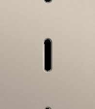 Niko Rocker 3-Voudige afdekplaat verticaal 60 mm centerafstand voor drie enkelvoudige schakelfuncties steel champagne coated RAL: 080 70 10