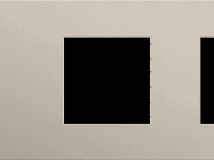Niko Rocker 3-Voudige afdekplaat horizontaal 71 mm centerafstand voor een enkelvoudige schakelfunctie en twee functies steel champagne coated RAL: 080 70 10