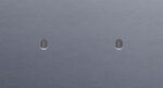 Niko Toggle 2-Voudige afdekplaat h71 vr 2 enklv schak alu blue grey brushed RAL: 240 30 05