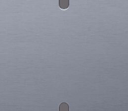 Niko Toggle 2-Voudige afdekplaat v71 vr 2 enklv schak alu blue grey brushed RAL: 240 30 05