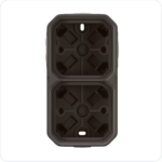 5 x LEGRAND - Plexo opbouwdoos 2 mechanismen 2xM20 ingang IP55 (kopie) Legrand Plexo Antraciet