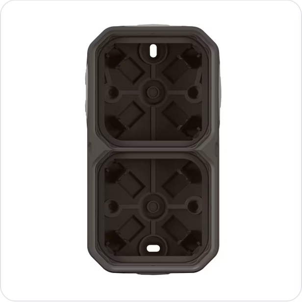 5 x LEGRAND - Plexo opbouwdoos 2 mechanismen 2xM20 ingang IP55 (kopie) Legrand Plexo Antraciet