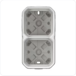 5 x LEGRAND - Plexo opbouwdoos 2 mechanismen 2xM20 ingang IP55 - IK08 wit (kopie) Legrand Plex Wit