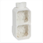 LEGRAND - Plexo opbouwdoos 1 mechanisme 2 membraan ingangen wit (kopie) Legrand Plex Wit