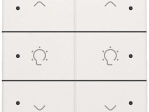 Niko Home Control I Dubbele dimbediening met leds