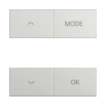 NIKO Home Control II Afwerkingsset voor thermostaat white (kopie) Niko Home Control II Thermostaat