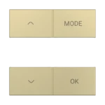 NIKO Home Control II Afwerkingsset voor thermostaat blue grey coated (kopie) Niko Home Control II Thermostaat