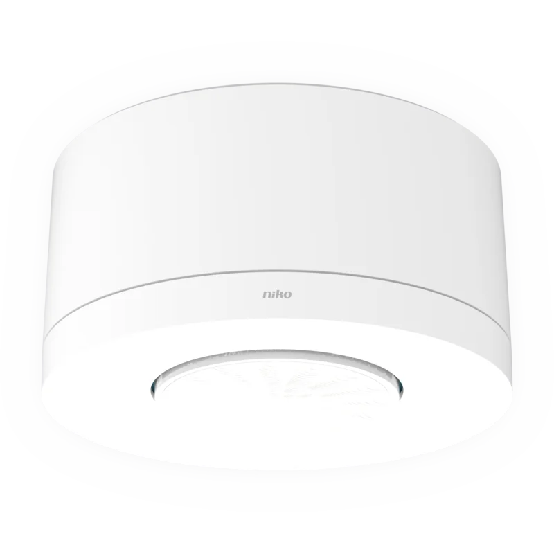 NIKO Bewegingsmelder M41HC, 230 V, secundair, hoge plafonds, 18-53 m, 360°, voor opbo (kopie) Aanwezigheidsmelders