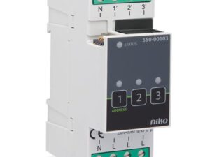 Niko Home Control II schakelmodule voor 3 verschillende kringen