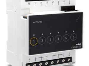 Niko Home Control II Schakelmodule voor 6 verschillende kringen