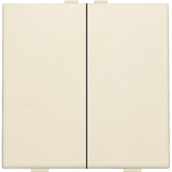 Niko Home Control I Tweevoudige drukknop Original crème