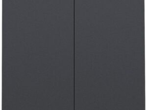 Niko Home Control I Tweevoudige drukknop antraciet