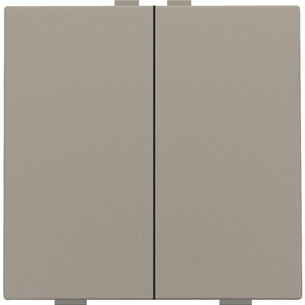 Niko Home Control I Tweevoudige drukknop brons