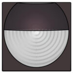 Niko Home Control I centraalplaat inbouw bewegingsmelder sensor 180°, bruin