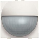 Niko Home Control I centraalplaat inbouw bewegingsmelder sensor 180°, wit staal