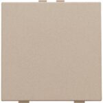Niko Home Control I enkelvoudige lichtbediening champagne mat