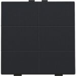 Niko Home Control I 6-voudige lichtbediening zwart