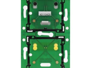 Niko Home Control I Tweevoudige verticale muurprint