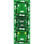 Niko Home Control I Drievoudige verticale muurprint