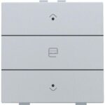 Niko Home Control I enkelvoudige bediening motorsturing met 3-v toets+led sterling