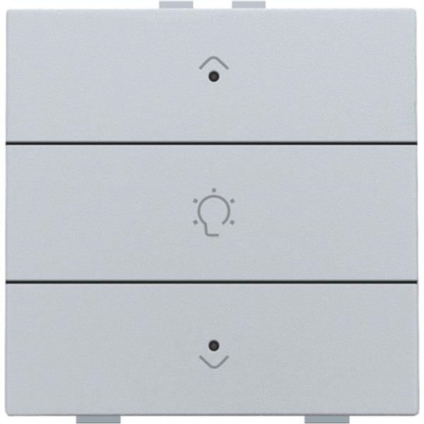 Niko Home Control I enkelvoudige bediening dimmer met 3-voudige toets+led sterling