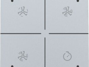 Niko Home Control I bediening ventilatie met led sterling