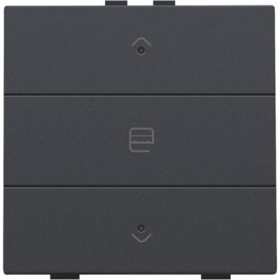 Niko Home Control I enkelvoudige bediening motorsturing met 3-v toets+led antraciet