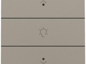Niko Home Control I enkelvoudige bediening dimmer met 3-voudige toets+led brons
