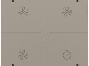 Niko Home Control Iventilatiebediening+led brons