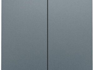 Niko Home Control I Tweevoudige drukknop Blue grey coated