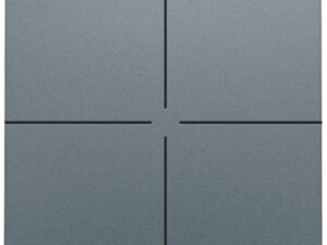 Niko Home Control I Viervoudige drukknop Blue Grey coated