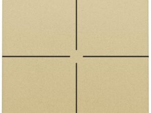 Niko Home Control I Viervoudige drukknop gold Coated