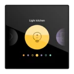 NIKO Home Control II Touch10 alu aged gold brushed (kopie) Niko Home Control II Touchscreens