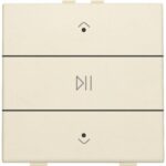 Niko Home Control I audiobediening, crème