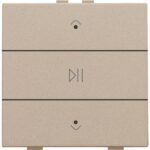Niko Home Control I Audiobediening, champagne