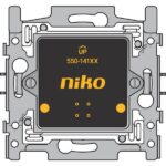 Niko Home Control I enkelvoudige muurprint met sokkel, 60x71mm, klauw