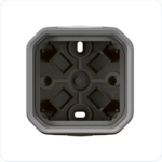 LEGRAND Plexo opbouwdoos 1 mechanisme 1xM20 ingang IP55 - IK08 grijs (kopie) Legrand Plexo Grijs