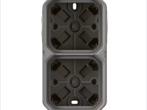LEGRAND Plexo opbouwdoos 2 mechanismen 2xM20 ingang IP55 - IK08 grijs (kopie) Legrand Plexo Grijs