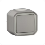 LEGRAND - Plexo opbouwdoos 3 mechanismen 5 membraan ingangen grijs (kopie) Legrand Plexo Grijs