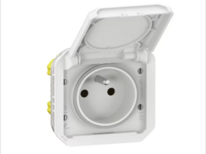 10 x LEGRAND - Plexo 2P+A contactdoos 1V compleet IP55 IK08 wit (kopie) Legrand Plex Wit