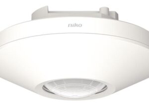 NIKO Bewegingsmelder M34HC, KNX, hoge plafonds, 15-20 m, 360°, voor inbouwdoos